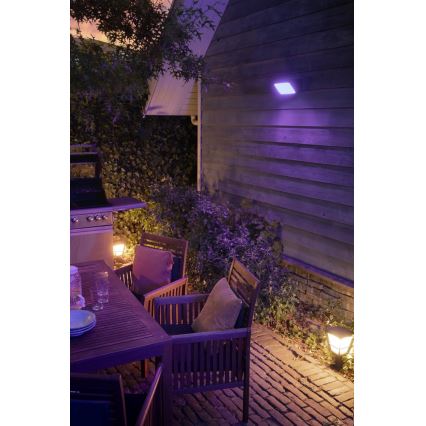 Philips - LED RGBW šviesos reguliavimas lauko lempa Hue ECONIC LED/15W/230V IP44