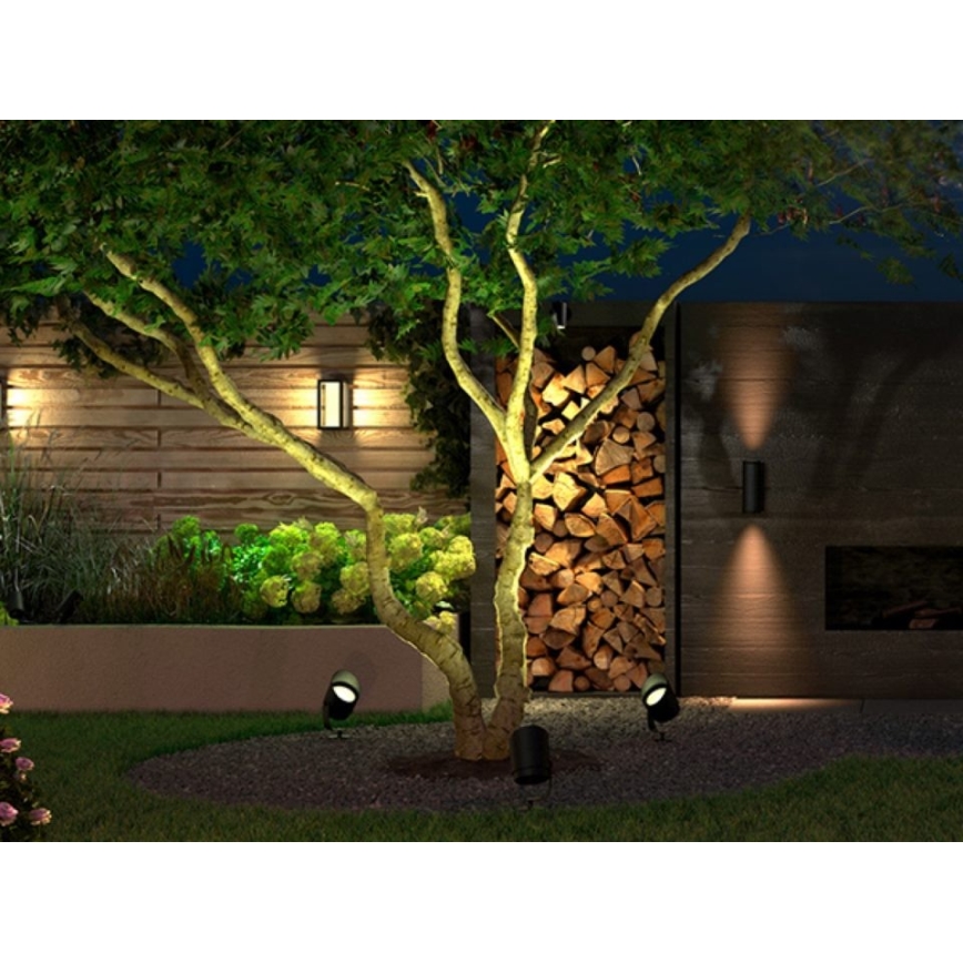 Philips-LED RGB Reguliuojama lauko lempa Hue LILY LILY LED/15W/24V IP65