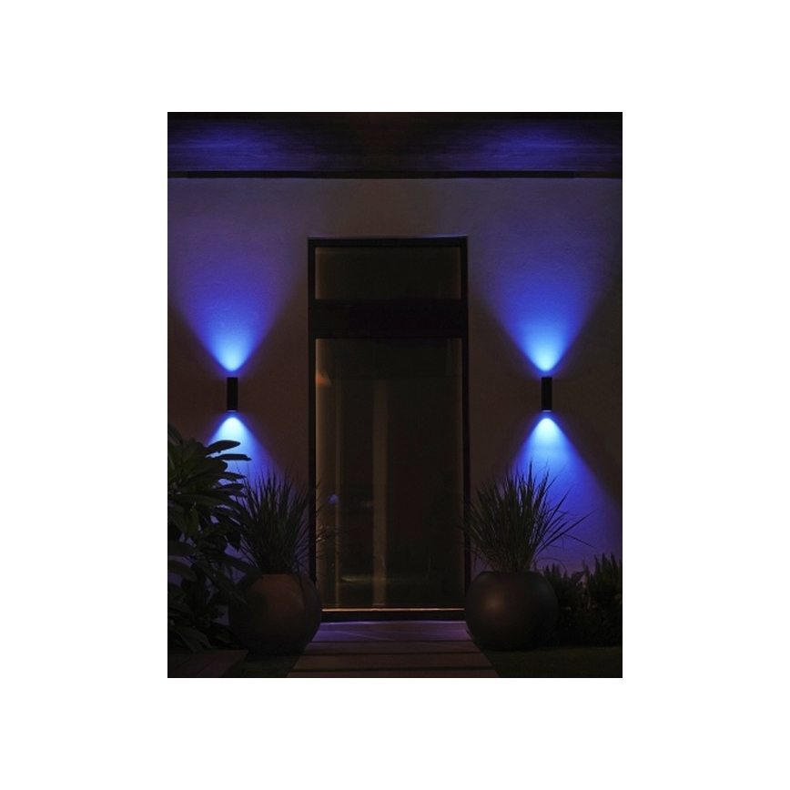Philips - LED RGB Lauko šviestuvas Hue APPEAR 2xLED/8W/230V IP44