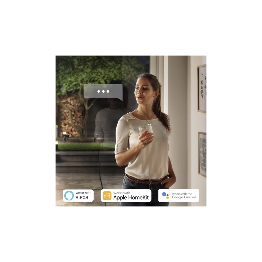 Philips - LED RGBW Reguliuojamas lauko sieninis šviestuvas Hue RESONATE 2xLED/8W/230V 2000-6500K IP44