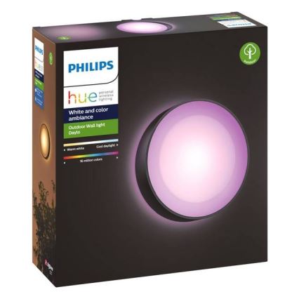 Philips - LED RGBW Reguliuojamas lauko sieninis šviestuvas Hue DAYLO LED/15W/230V 2000-6500K IP44