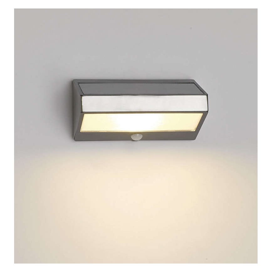 Philips 17811/47/16 - Saulės energija įkraunamas LED šviestuvas su judesio jutikliu MYGARDEN GREENHOUSE LED/15W