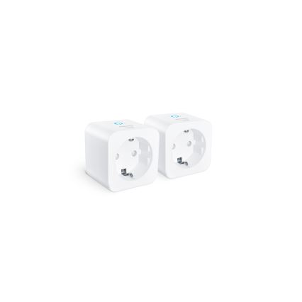 Philips - 2 vnt. išmanių SCHUKO kištukinių lizdų komplektas, 2300 W, Wi‑Fi
