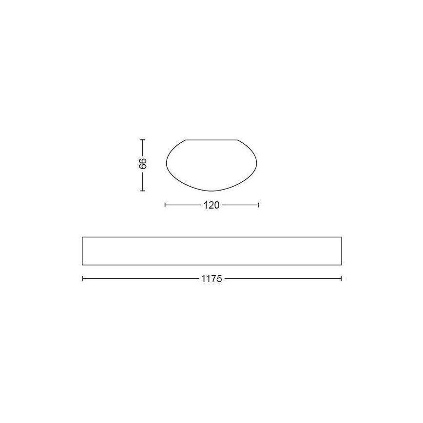 Philips 31247/31/P0 - LED Techninis fluorescencinis šviestuvas AQUALINE LED/50W/230V IP65