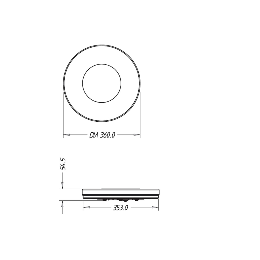 Philips 32070/17/16 - Vonios šviestuvas MYBATHROOM BEACH 1x2GX13/40W/230V