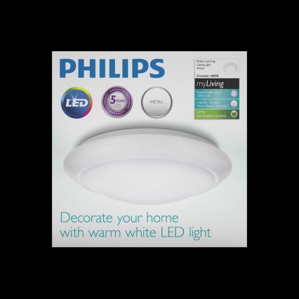 Philips - Lubinis LED šviestuvas LED/20W/230V 4000K