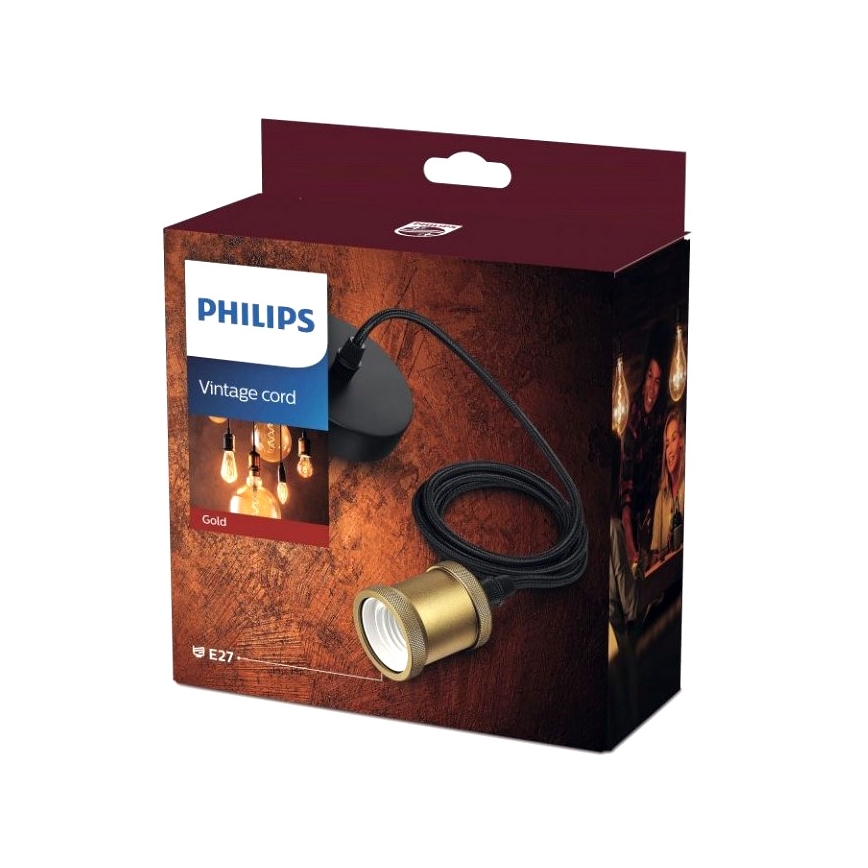 Philips - Maitinimo kabelis 1xE27/40W/230V