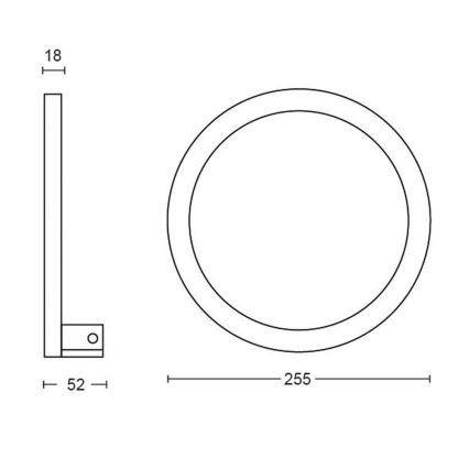 Philips - LED RGBW Pritemdomi sieniniai šviestuvai Hue SANA White ir Color Ambiance LED/20W/230V