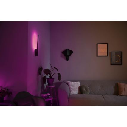 Philips - LED RGBW reguliuojamas sieninis šviestuvas Hue LIANE White And Color Ambiance LED/12W/230V