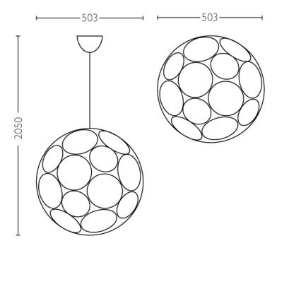 Philips - Kabinamas lubinis šviestuvas E27/60W/230V