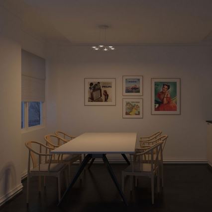 Philips 40972/48/16 - LED sietynas MYLIVING VAGA 6xLED/2,5W/230V