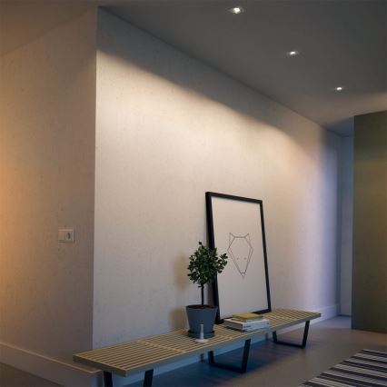 Philips 50123/31/P0 - KOMPLEKTAS 3x LED pritemdomas įleidžiamas lubinis šviestuvas MYLIVING CASEMENT LED/4,5W/230V