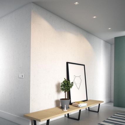 Philips - Rinkinys 3 vnt. įleidžiamų lubinių šviestuvų 1xGU10/5,5W/230V