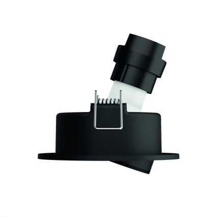 Philips - Komplektas 3x LED RGBW reguliuojamas įleidžiamasis šviestuvas 1xGU10/4,8W/230V blizgus chromas + nuotolinis valdymas