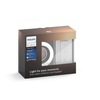 Philips - Pritemdomas LED šviestuvas Hue MILLISKIN 1xGU10/5,5W/230V