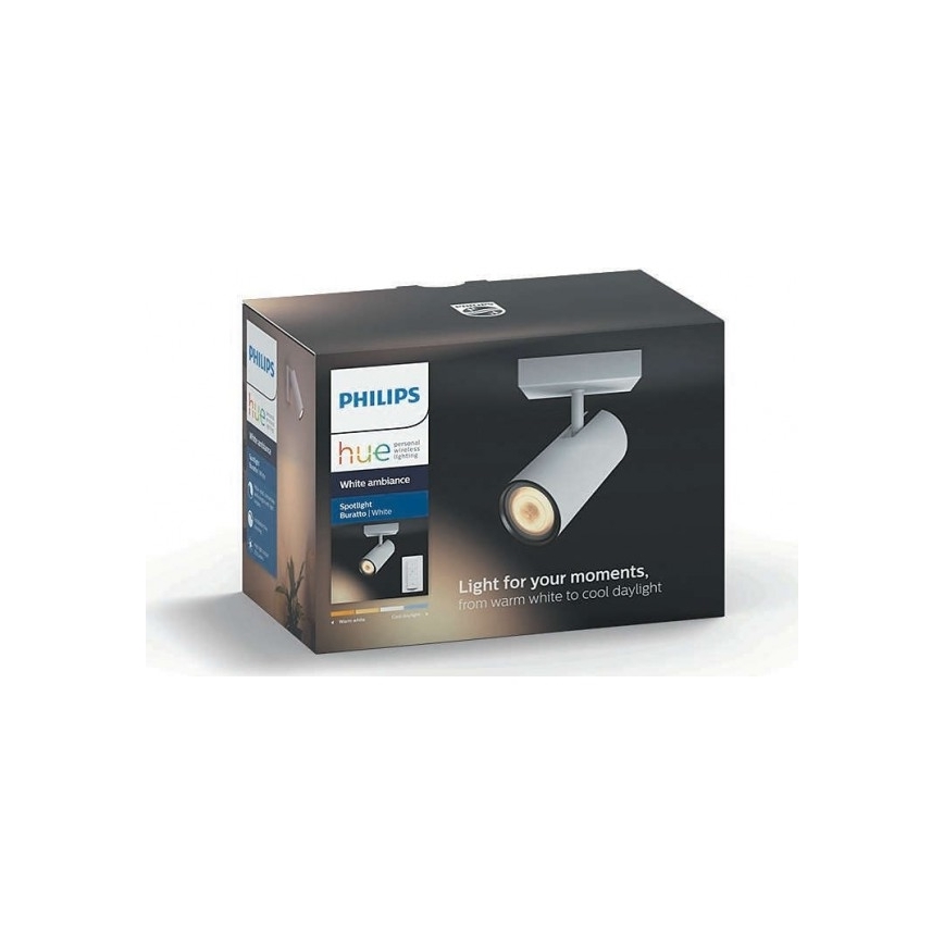 Philips - Reguliuojamas akcentinis LED šviestuvas Hue BURATTO 1xGU10/5,5W