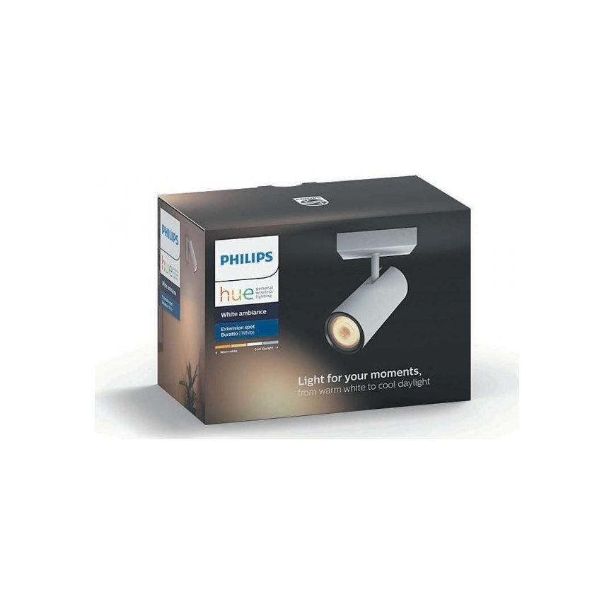 Philips - Reguliuojamas akcentinis LED šviestuvas Hue BURATTO 1xGU10/5,5W