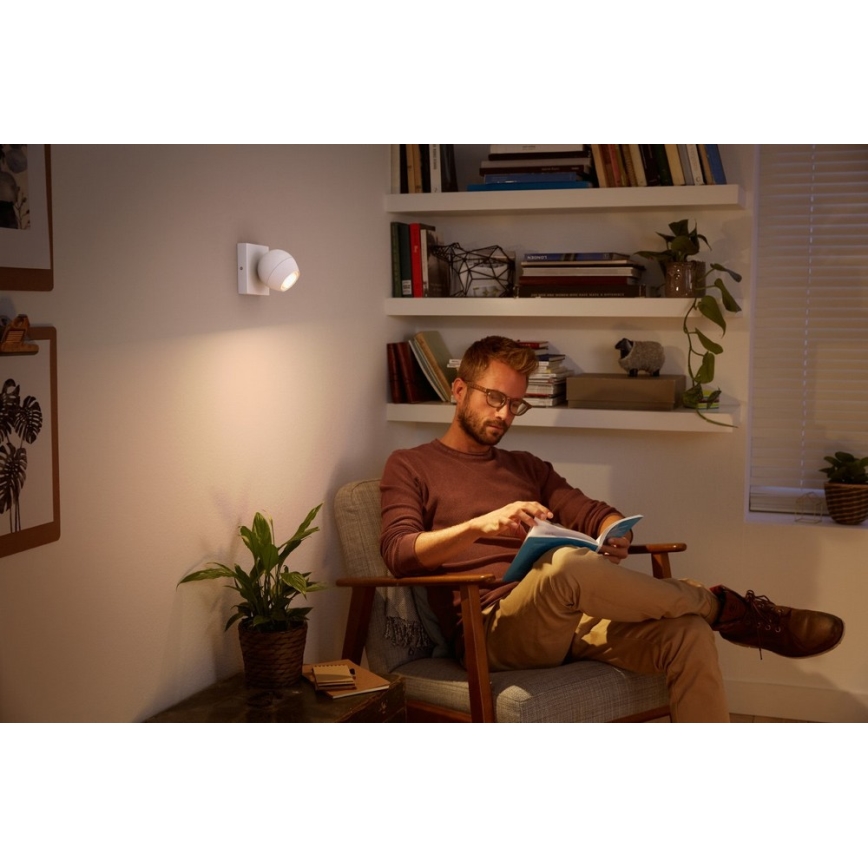 Philips - LED Reguliuojamas akcentinis šviestuvas Hue BUCKRAM 1xGU10/5W/230V