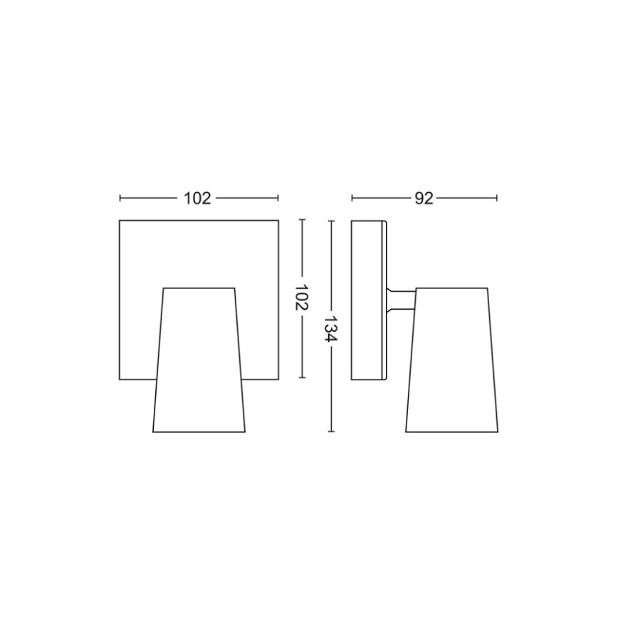Philips - Akcentinis apšvietimas 1xGU10/5,5W/230V