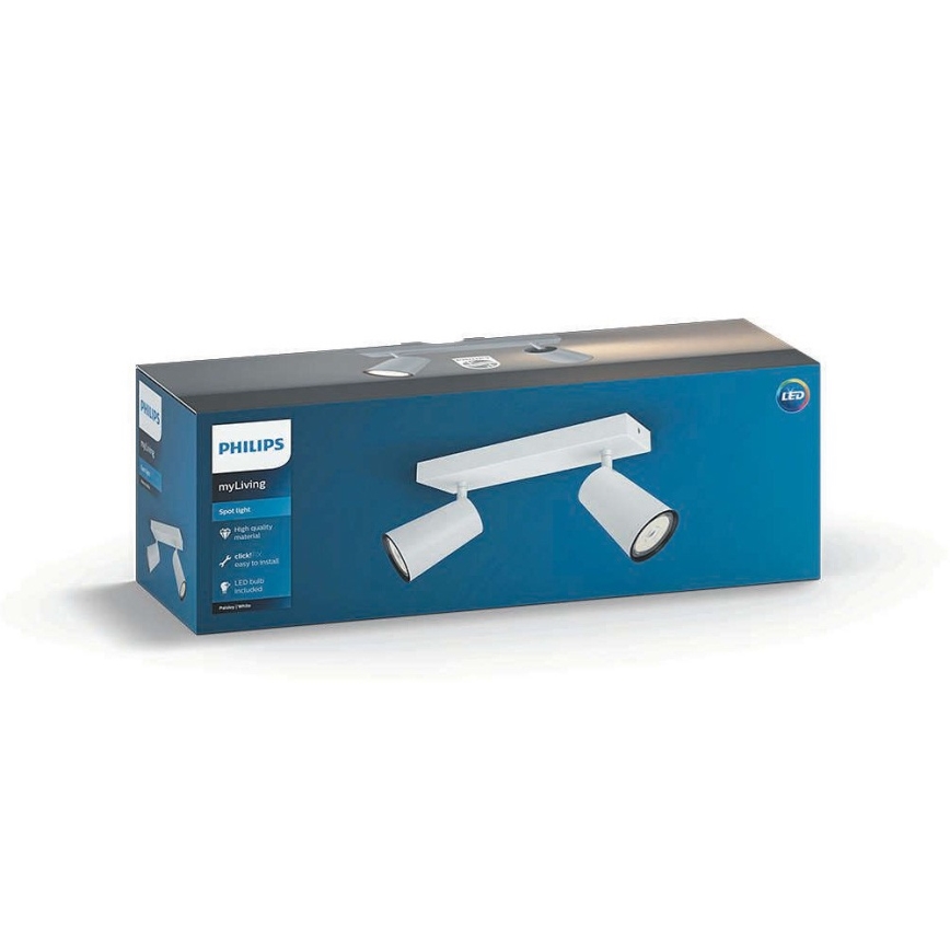 Philips - LED Akcentinis šviestuvas 2xGU10/5,5W/230V