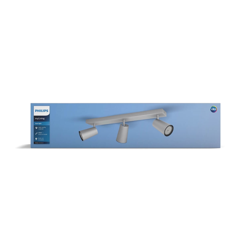 Philips - Akcentinis šviestuvas 3xGU10/5,5W/230V
