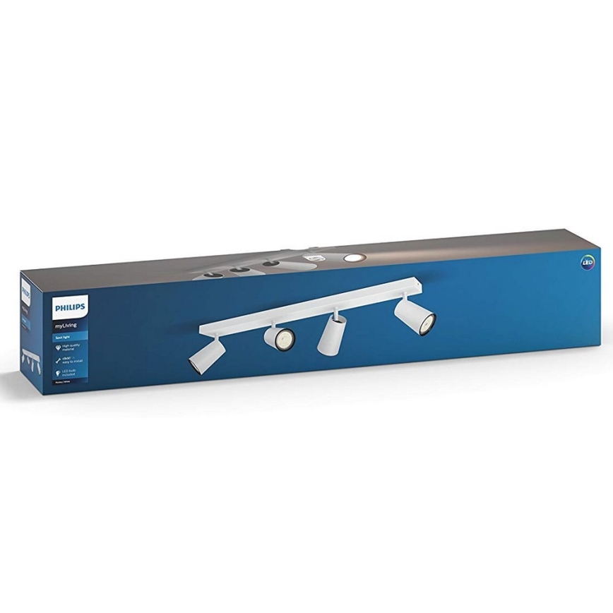 Philips - Akcentinis apšvietimas 4xGU10/5,5W/230V
