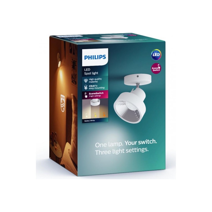 Philips 50601/31/P0 - LED Akcentinis šviestuvas BUKKO LED/4,5W/230V