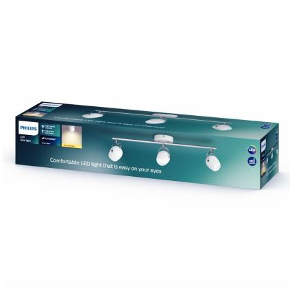 Philips 50613/31/P0 - LED akcentinis šviestuvas RIVANO 3xLED/4,3W/230V