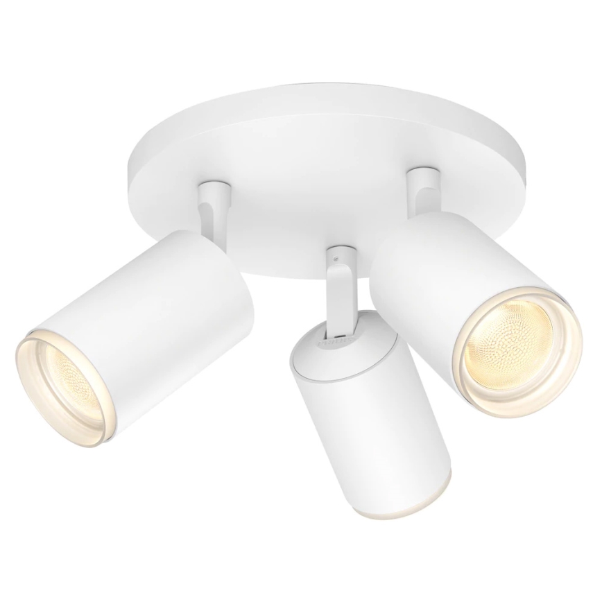 Philips - LED RGBW Pritemdomi akcentiniai šviestuvai Hue FUGATO 3xGU10/5,7W/230V