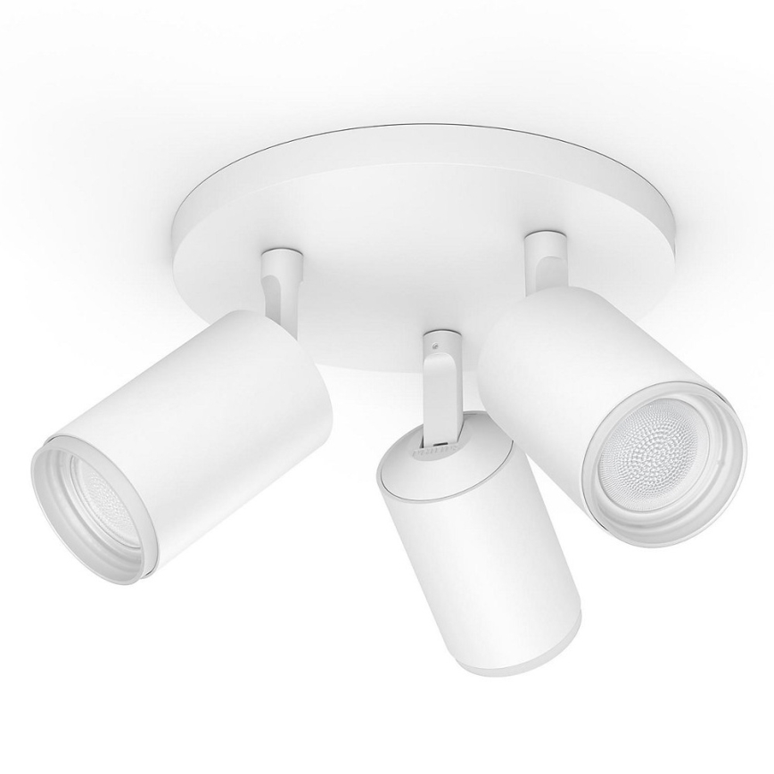 Philips - LED RGBW Pritemdomi akcentiniai šviestuvai Hue FUGATO 3xGU10/5,7W/230V
