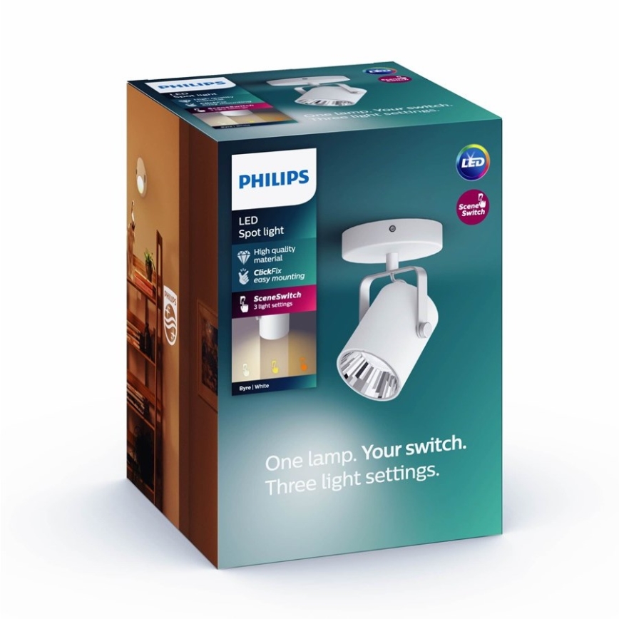 Philips -  LED akcentinis šviestuvas LED/4,3W/230V 2200/2500/2700K
