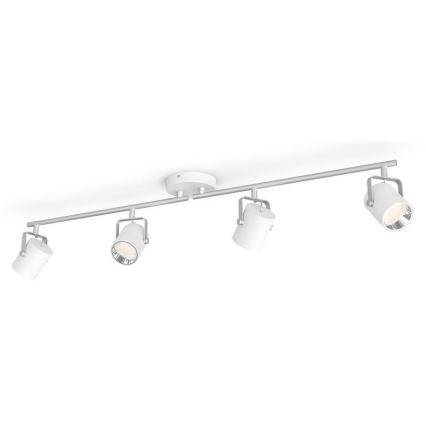 Philips - LED taškinis šviestuvas 4xLED/4,3W/230V 2200/2500/2700K