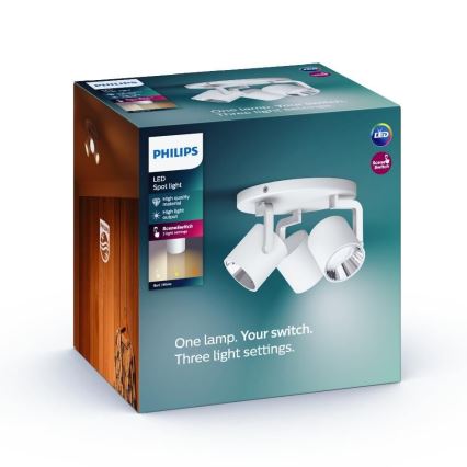 Philips - LED Reguliuojamas akcentinis šviestuvas 3xLED/4.5W/230V