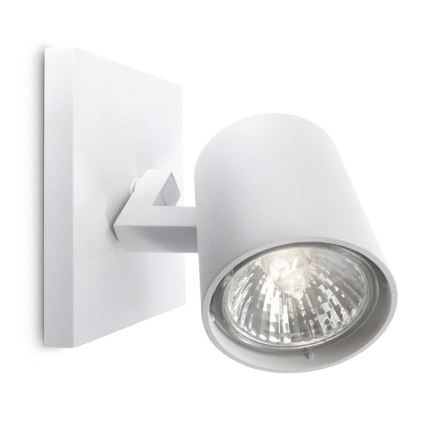 Philips - taškinis šviestuvas RUNNER 1xGU10/20W/230V baltas