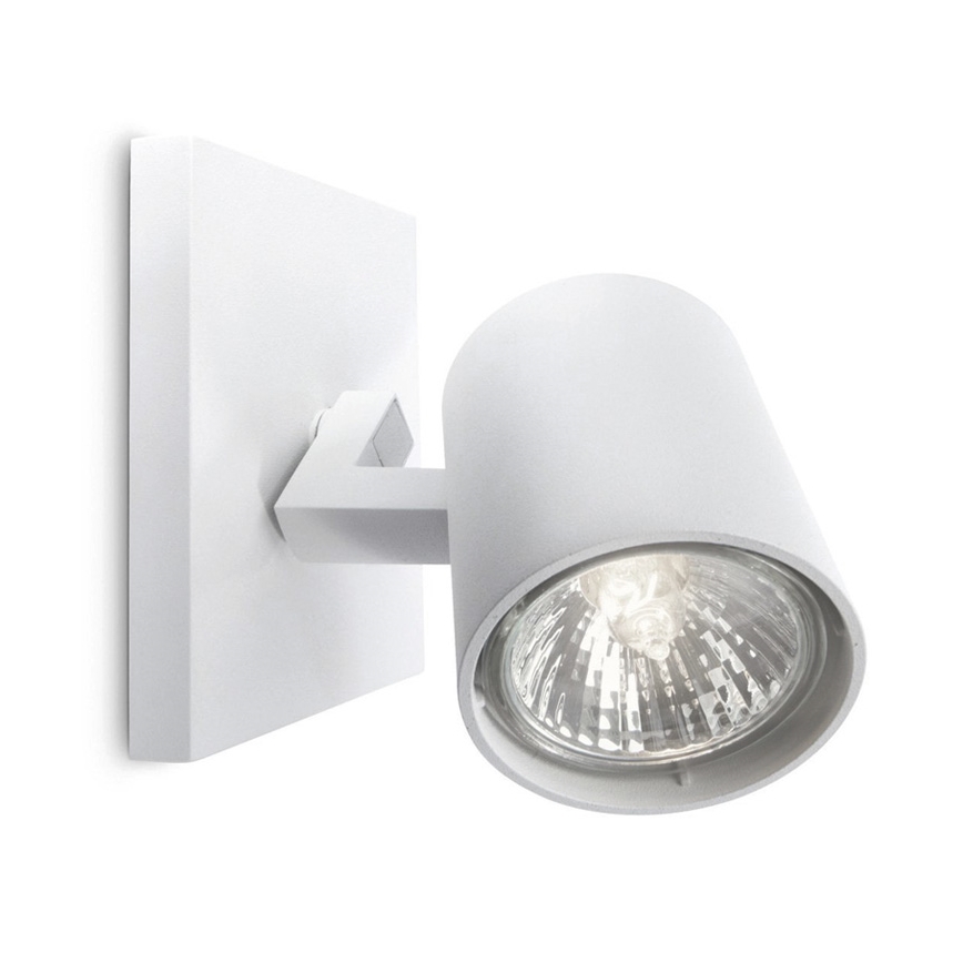 Philips - taškinis šviestuvas RUNNER 1xGU10/20W/230V baltas