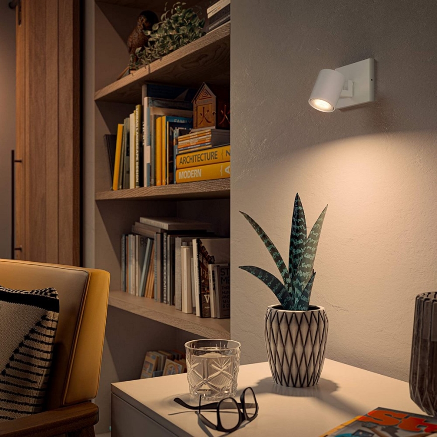 Philips - LED reguliuojamas šviestuvas Hue RUNNER 1xGU10/5W/230V + nuotolinio valdymo pultas