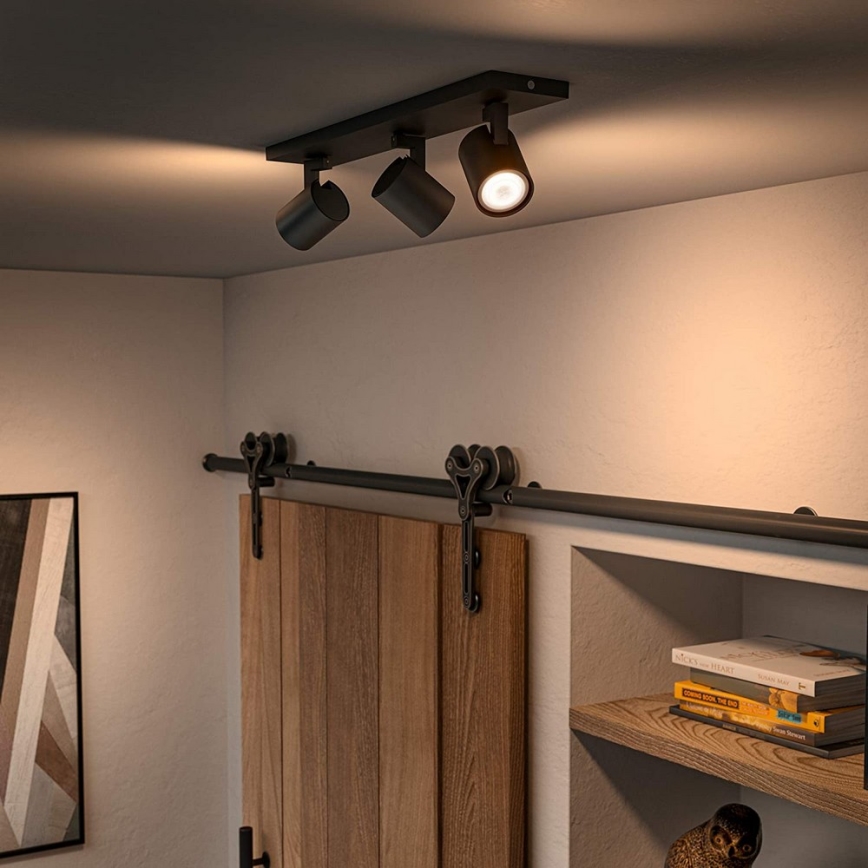 Philips - LED reguliuojamas šviestuvas Hue RUNNER 3xGU10/5W/230V + nuotolinio valdymo pultas