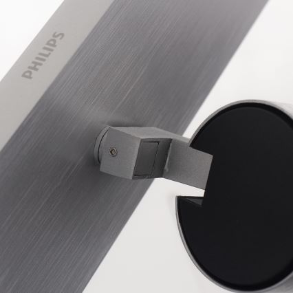 Philips - Taškinis šviestuvas matinio chromo 3xGU10/20W/230V