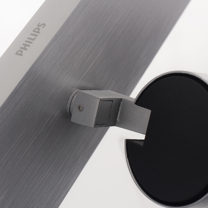 Philips - Taškinis šviestuvas matinio chromo 3xGU10/20W/230V