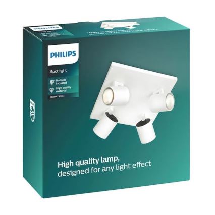 Philips - Taškinis šviestuvas 4xGU10/20W/230V