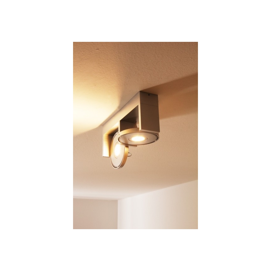 Philips 53152/48/16 - Akcentinis LED šviestuvas PARTICON 2xLED/7,5W