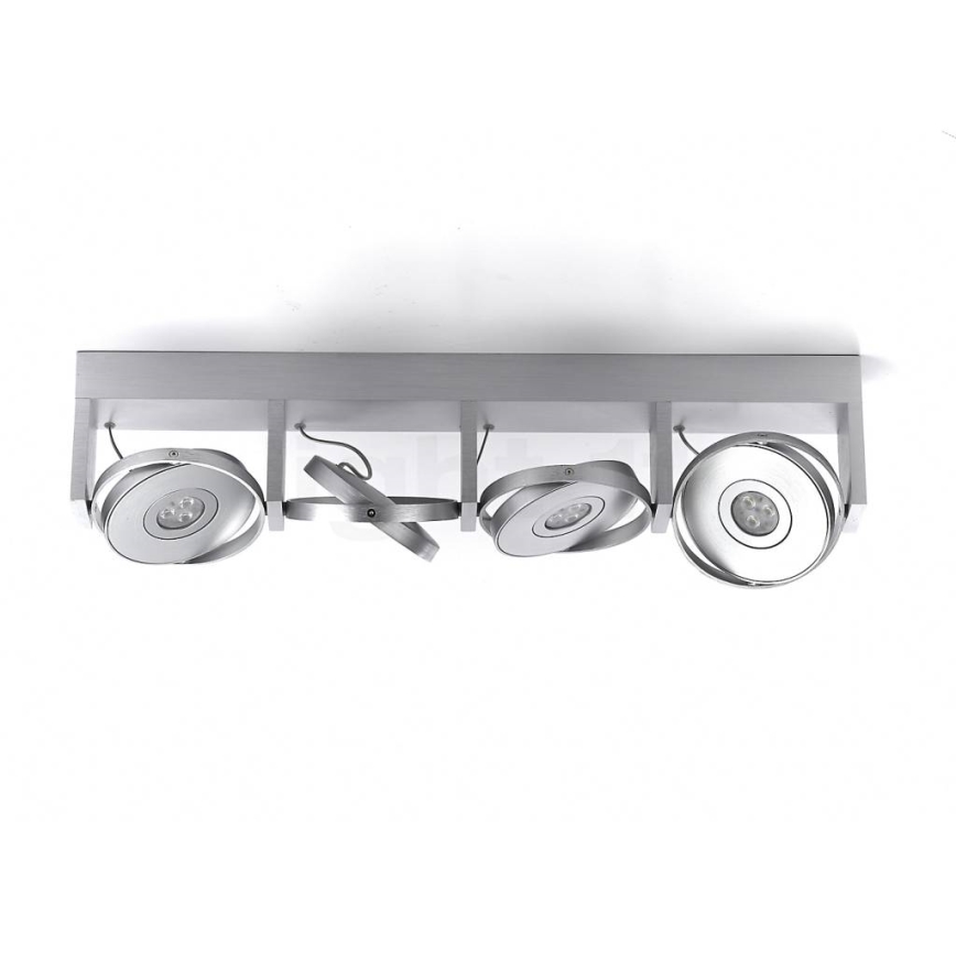Philips 53154/48/16 - LED Akcentinis šviestuvas PARTICON 4xHighPower LED/4,5W/230V