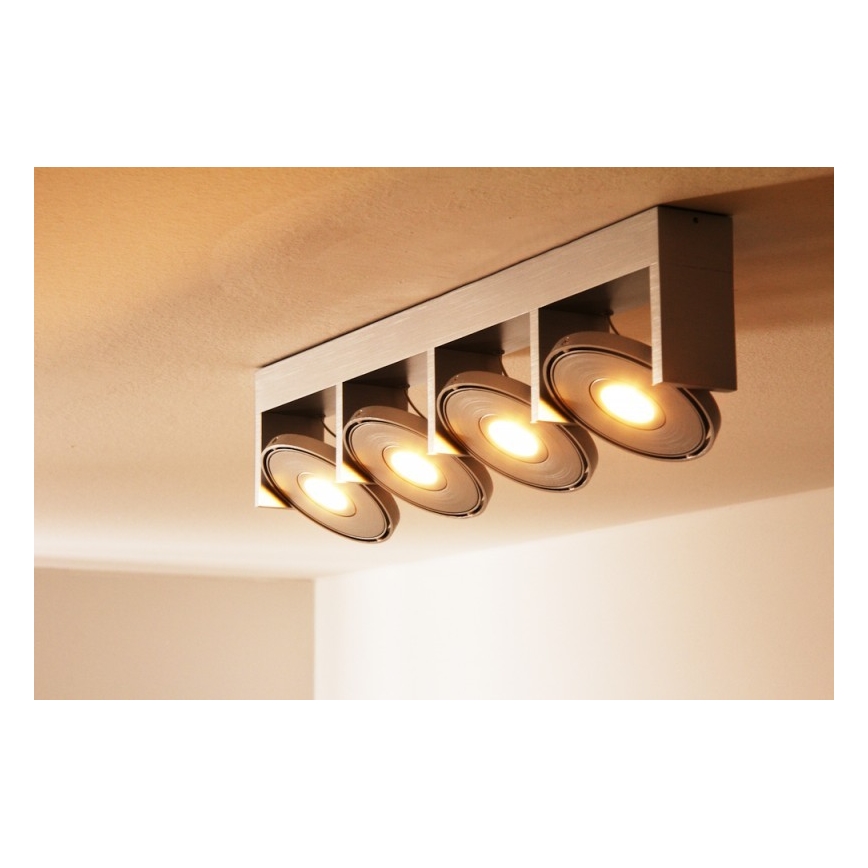 Philips 53154/48/16 - LED Akcentinis šviestuvas PARTICON 4xHighPower LED/4,5W/230V