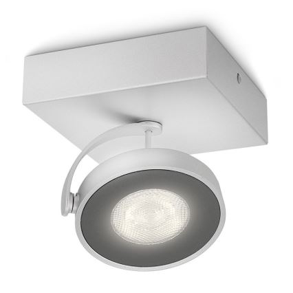 Philips 53170/48/16 - Akcentinis LED šviestuvas MYLIVING CLOCKWORK 1xLED/4,5W/230V