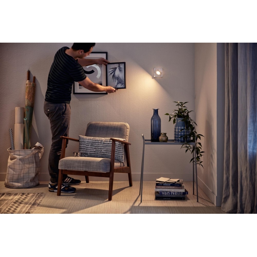 Philips 53190/48/P0 - LED akcentinis šviestuvas MYLIVING MILLENNIUM 1xLED/4,5W/230V