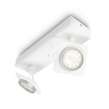 Philips 53192/31/16 - Akcentinis LED šviestuvas MILLENNIUM 2xLED/4W/230V