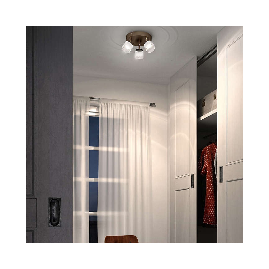 Philips - Akcentinis LED šviestuvas 3xLED/4W/230V