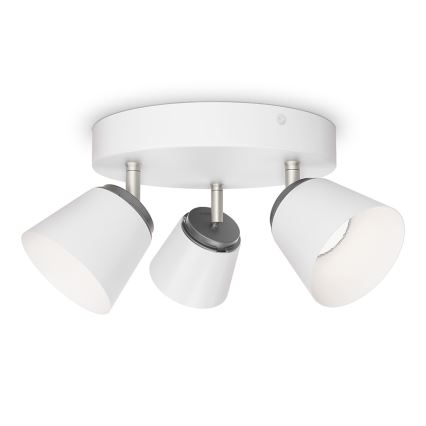 Philips - Akcentinis LED šviestuvas 3xLED/4W/230V