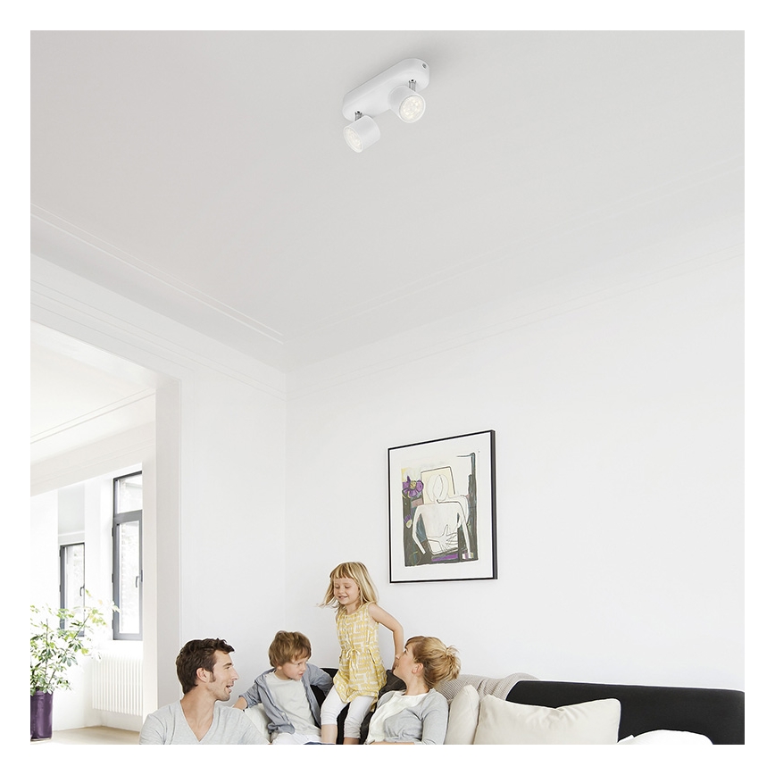 Philips - Reguliuojamas akcentinis LED šviestuvas 2xLED/3W/230V