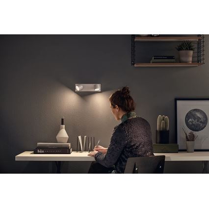 Philips 56242/31/P0 - LED Reguliuojamas akcentinis šviestuvas STAR 2xLED/4,5W/230V